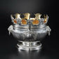 Monteith Bowl 13.5" (Partial Gilt)