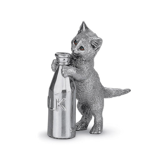 Kitten With Milk Bottle 3.25"