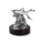 Dolphin Figurine With Wood Base